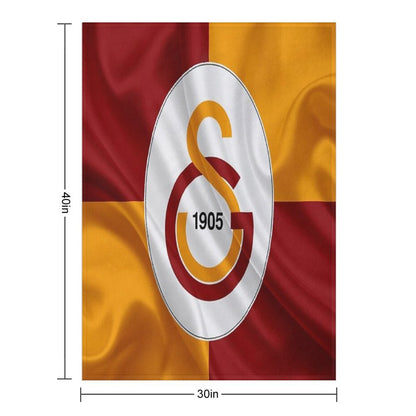 Galatasaray Throw Blanket