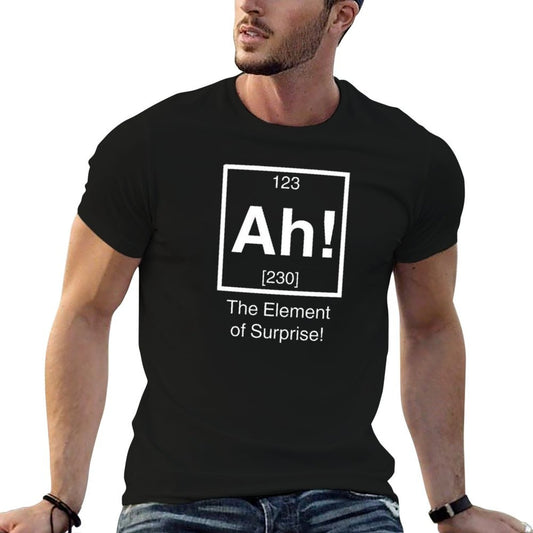 Ah! The Element of Surprise!  Easy-care T-Shirt