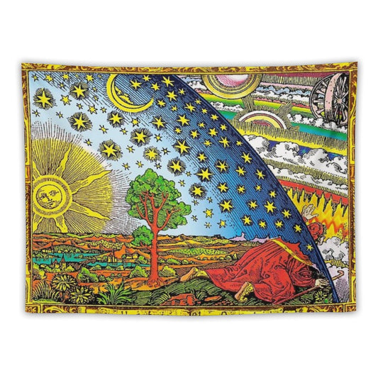 Flammarion Engraving in Color Tapestry