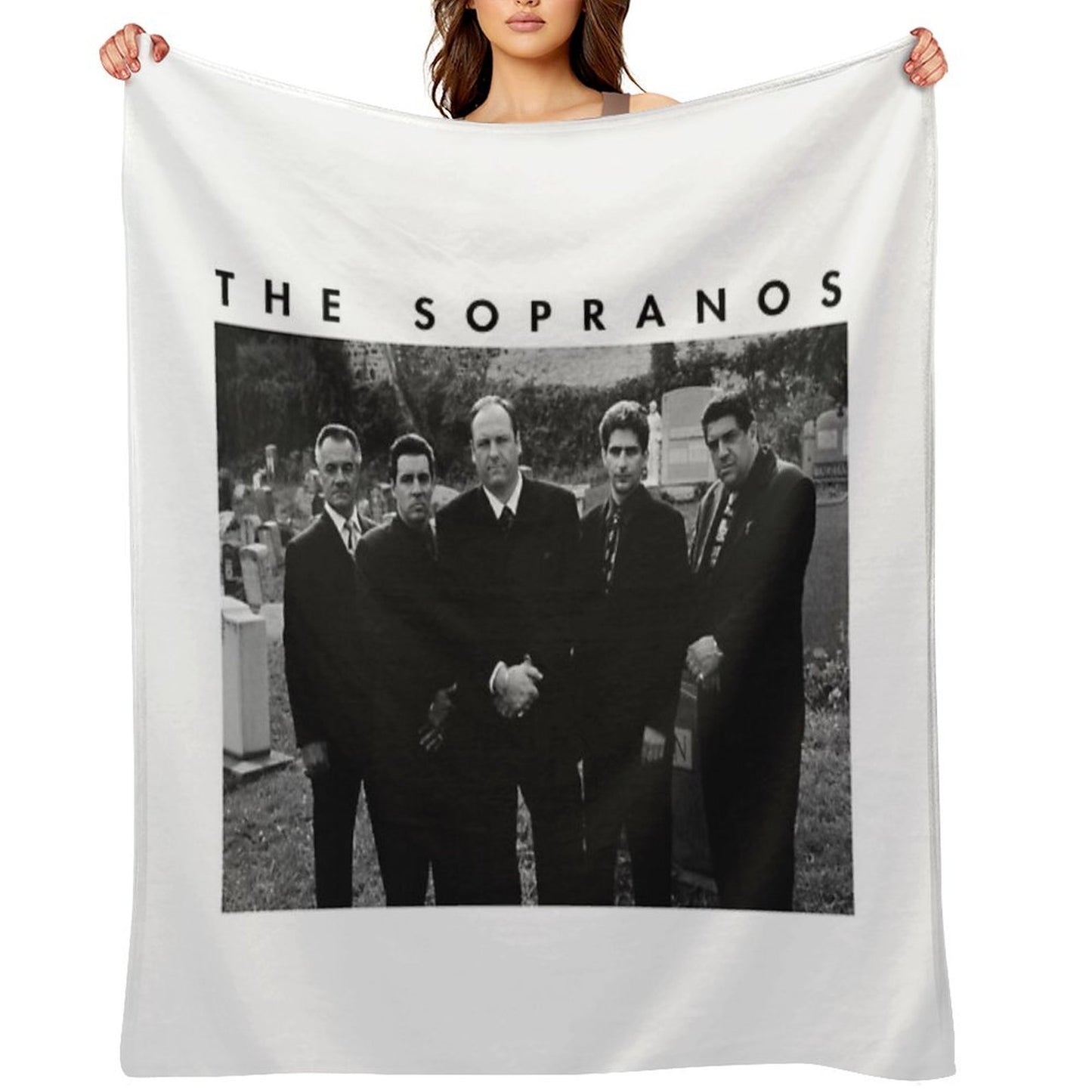 The Sopranos - Retro Throw Blanket