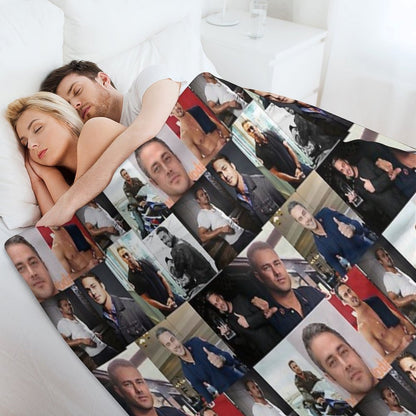Taylor Kinney Or Kelly Severide Throw Blanket