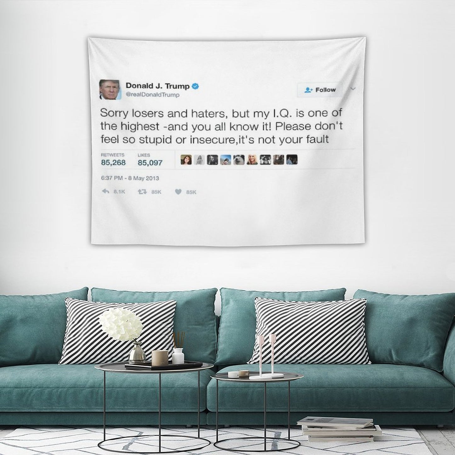 Donald Trump - My IQ Is One of The Highest Tapestry