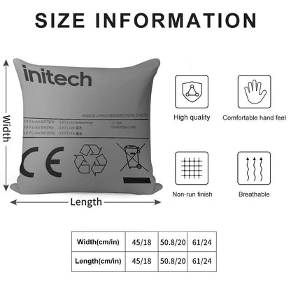 Swollen Battery Soft Bedroom Essential Throw Pillow
