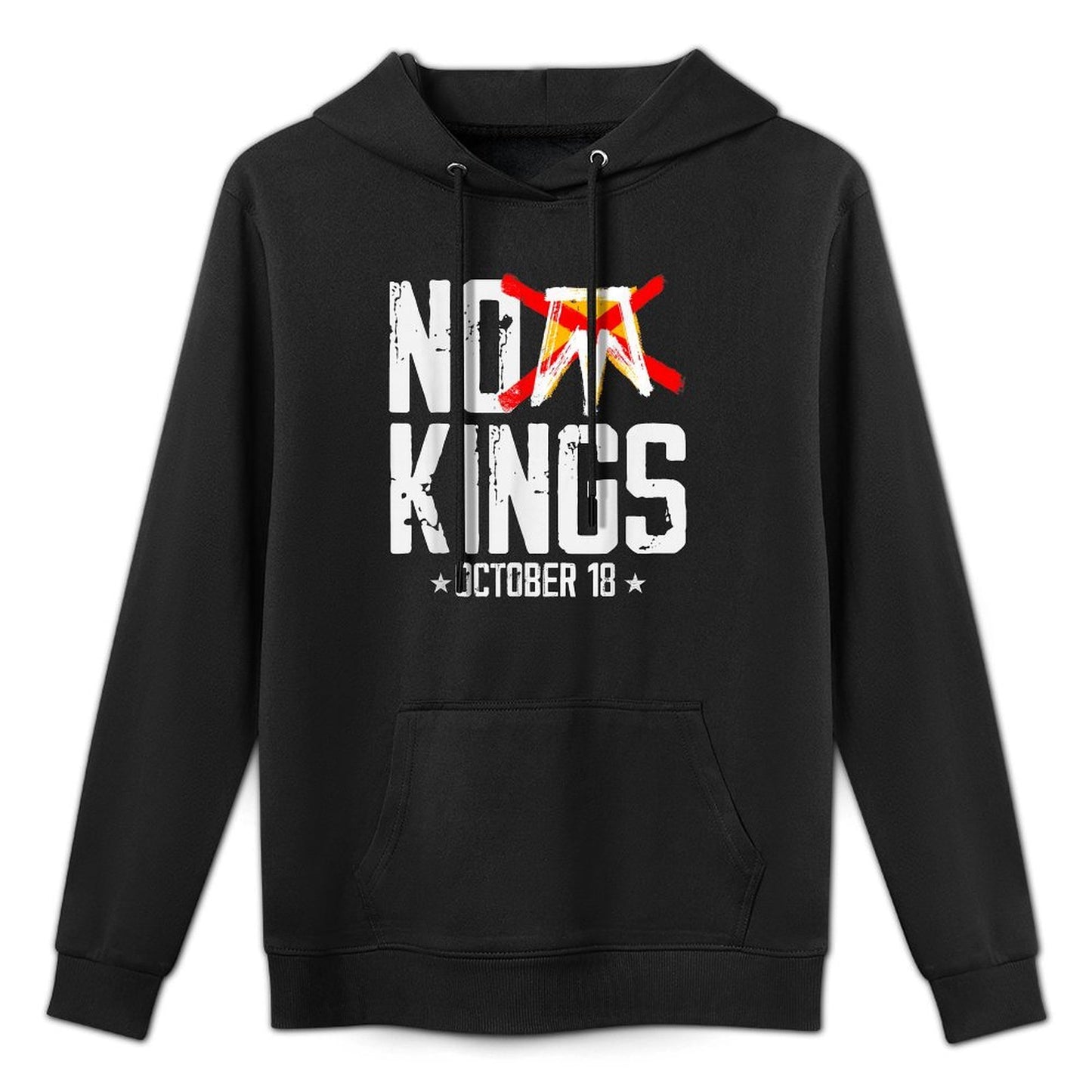 No Kings October 18 No Kings Day Machine Washable Hoodie