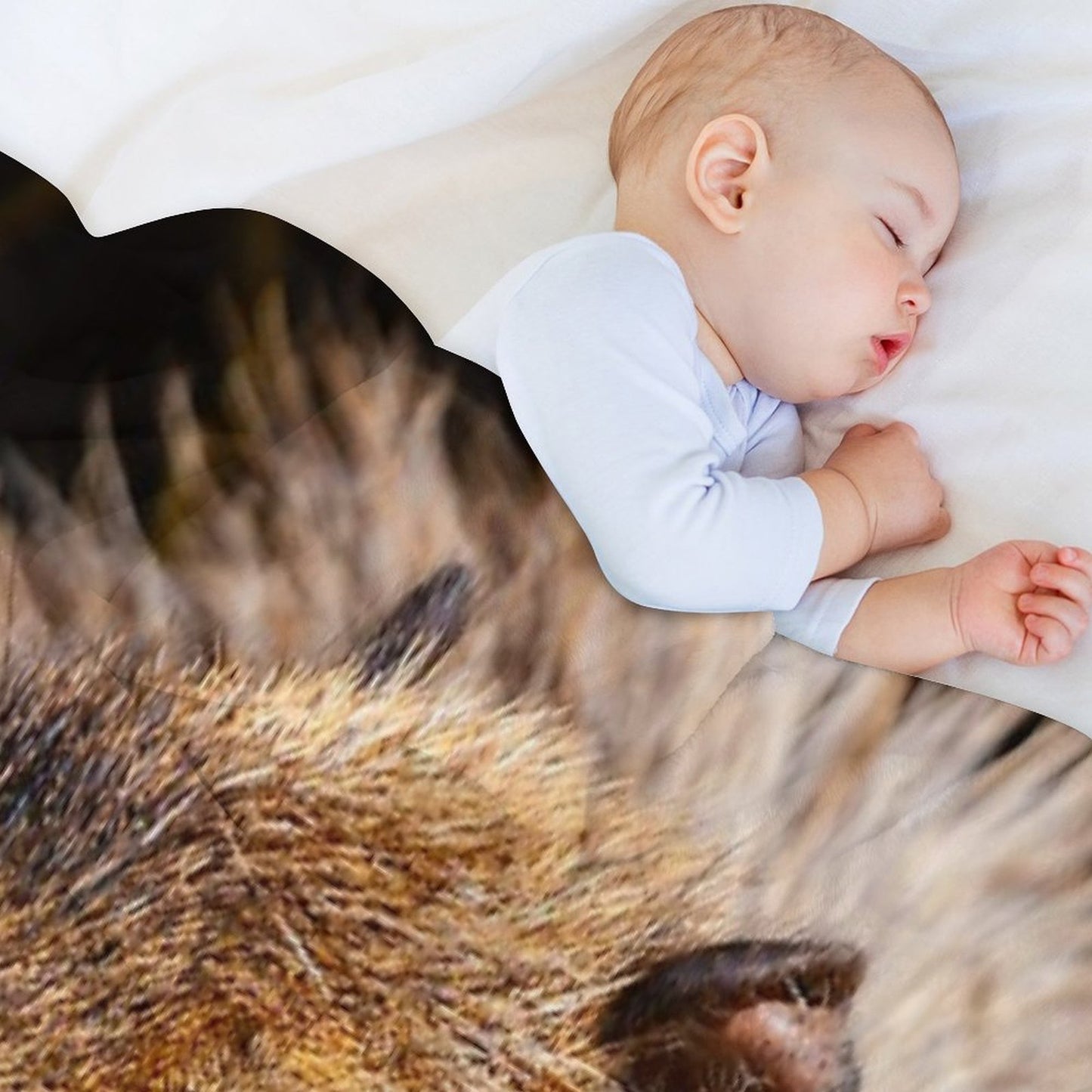 Capybara Profile Throw Blanket