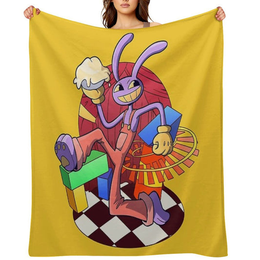 The Amazing Digital Circus - Jax Throw Blanket