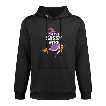 Matching Family Im The Sassy Witch Halloween Girls Women Versatile Streetwear Hoodie