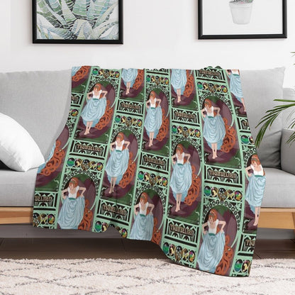 Thumbelina Nouveau - Thumbelina Throw Blanket