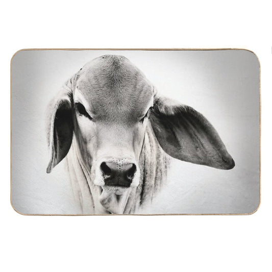 BRAHMAN CALF, WALL ART AND DESIGNS Bath Mat