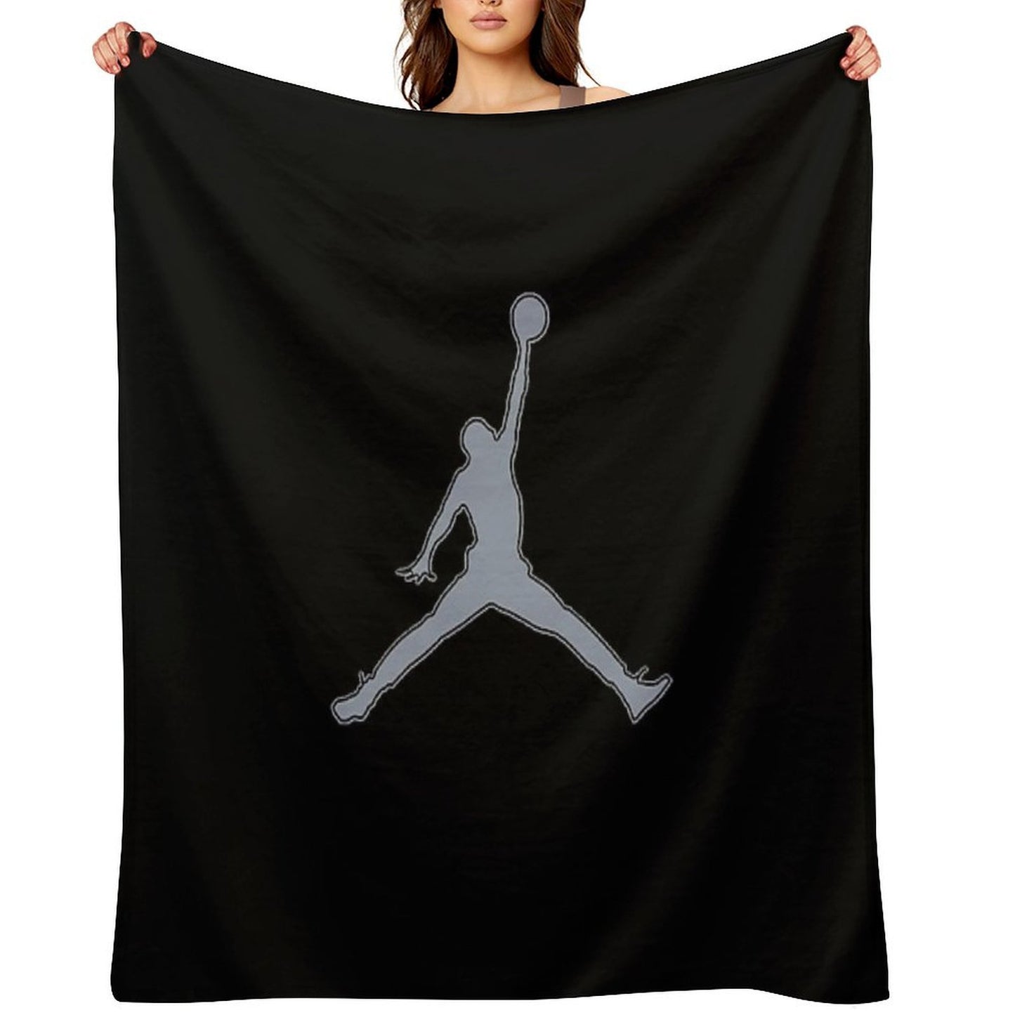Jordan Grey Summer Vibe Throw Blanket