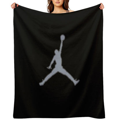 Jordan Grey Summer Vibe Throw Blanket