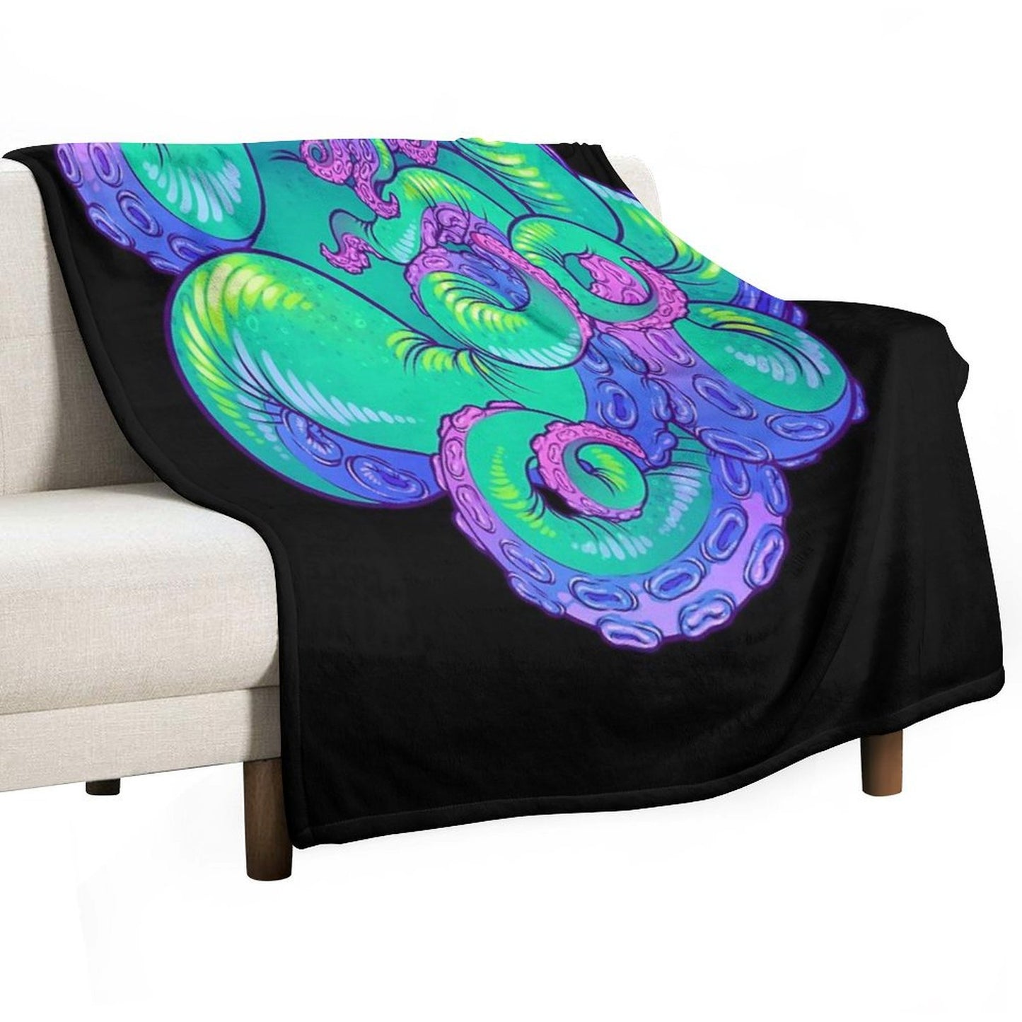 Cthulhu Tentacles Throw Blanket