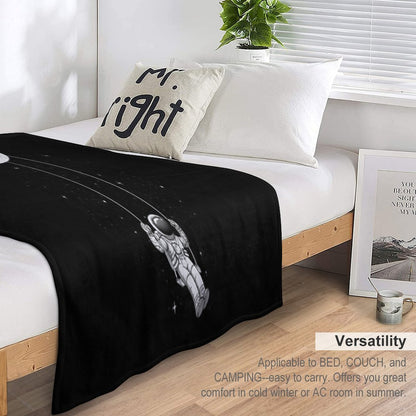 Moon Swing Throw Blanket