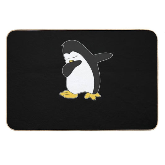 Penguin Dab  Dabbing Bath Mat