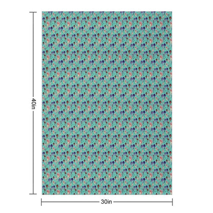 Fungus Schmungus Throw Blanket
