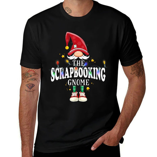 Christmas The Scrapbooking Gnome X-Mas Matching PJS  Durable T-Shirt