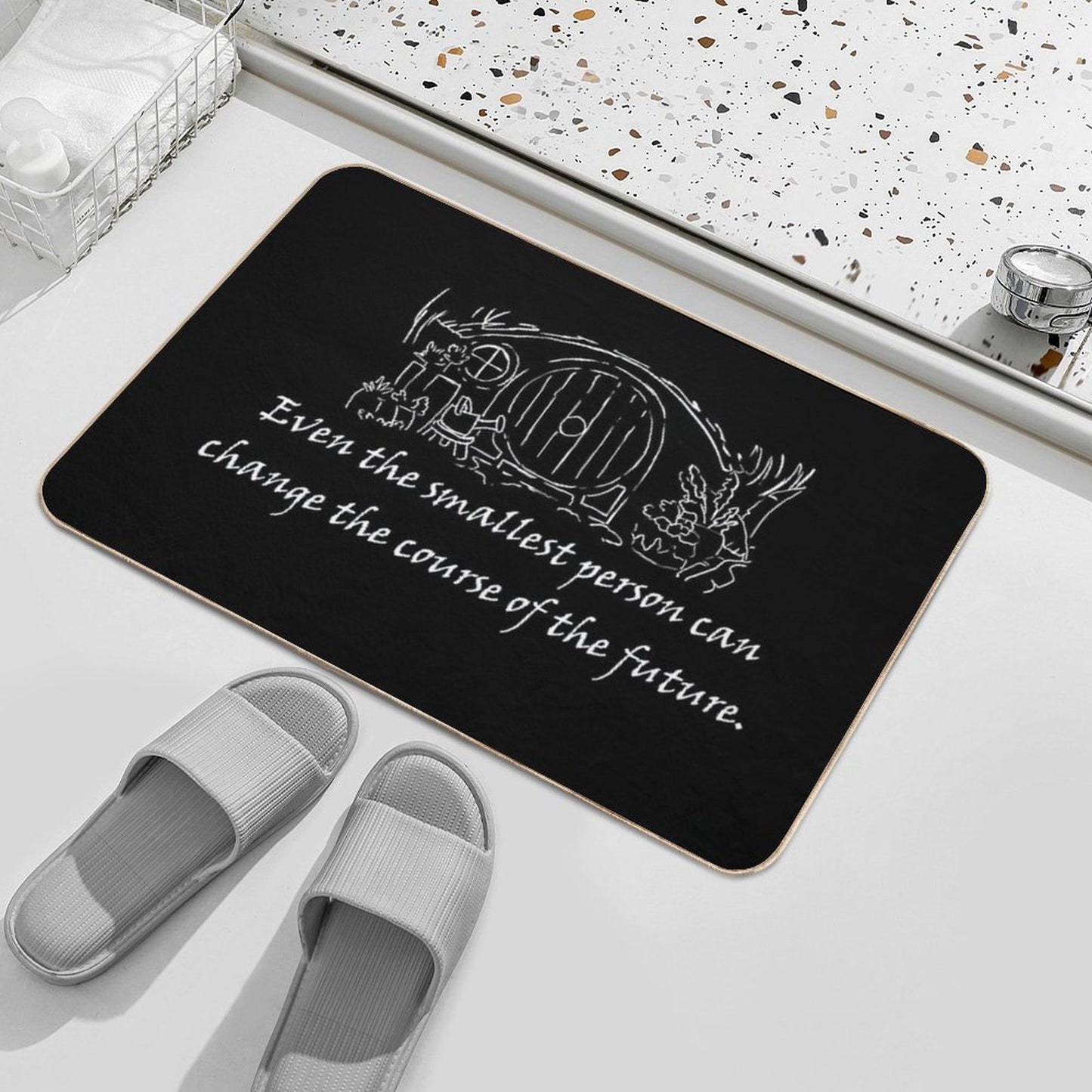 Even The Smallest Person Bath Mat