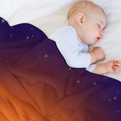 Wild Animals on African Savanna Sunset Throw Blanket