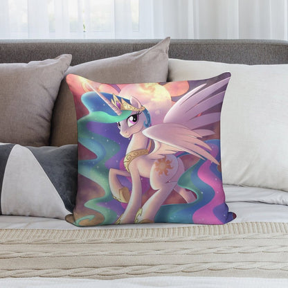 Deity of The Dawn Soft Fade-Resistant Throw Pillow
