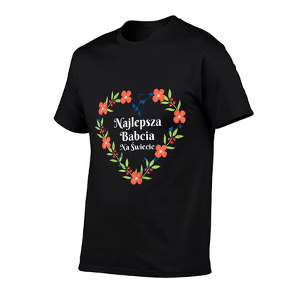 The Best Grandmother in The World Polish Najlepsza Babcia T-Shirt