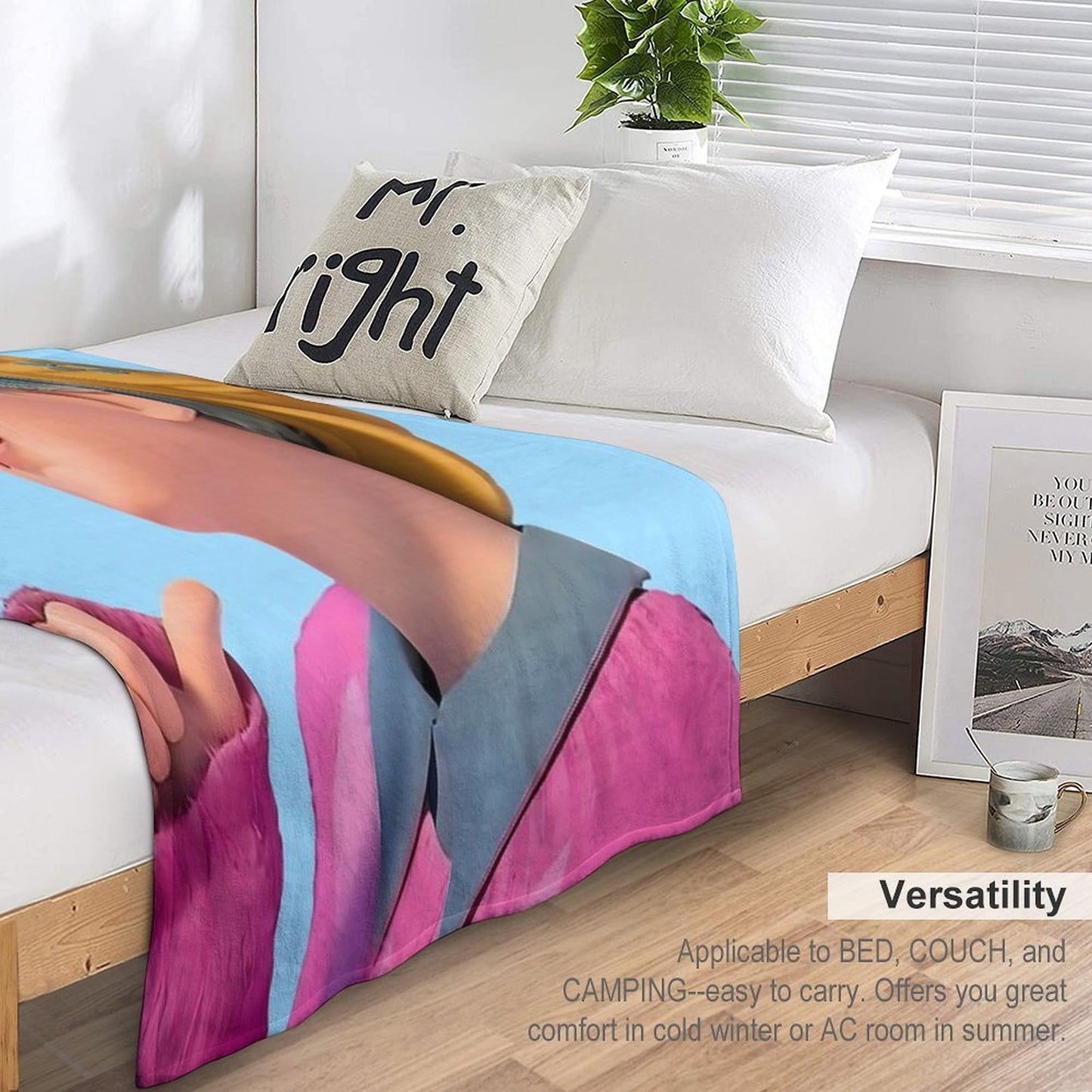 BABY Saja Boys Kpop Demon Hunters Throw Blanket