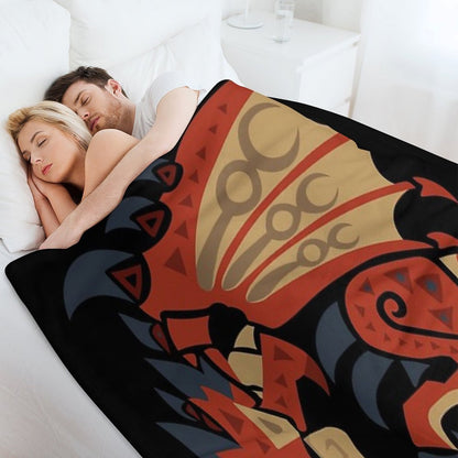 Rathalos - MHW Throw Blanket