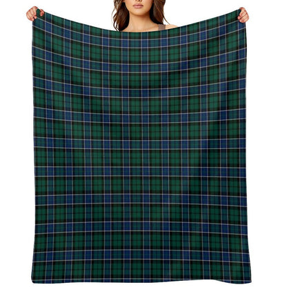 Clan Graham Tartan Throw Blanket