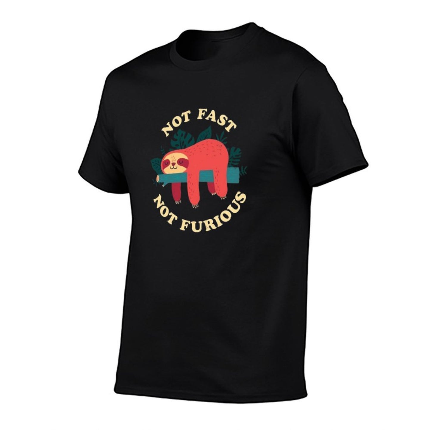 Not Fast, Not Furious  Fade-proof Color T-Shirt