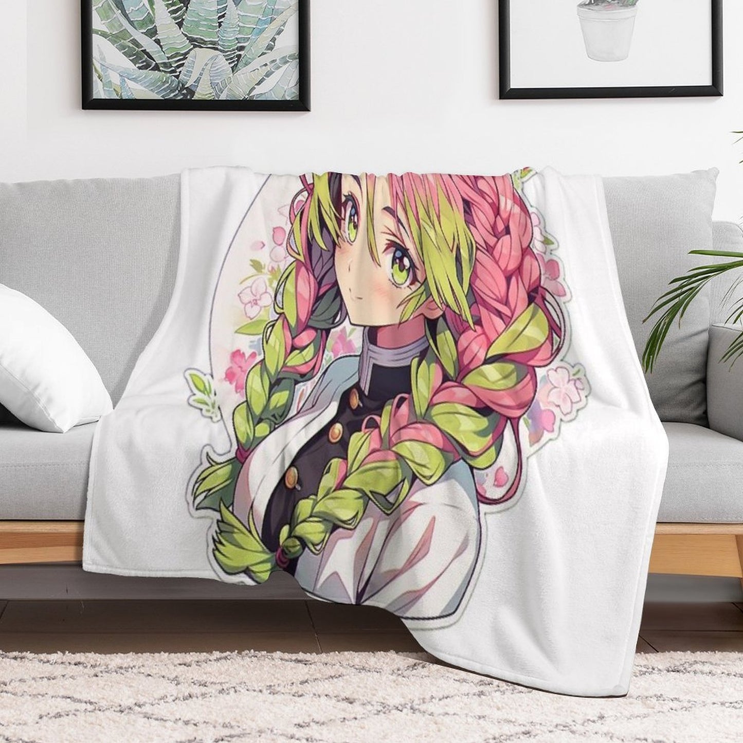 Cute Love Slayer Throw Blanket