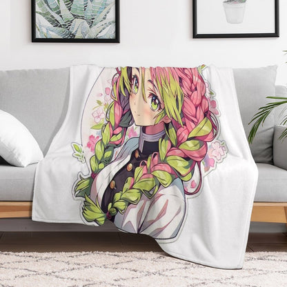 Cute Love Slayer Throw Blanket