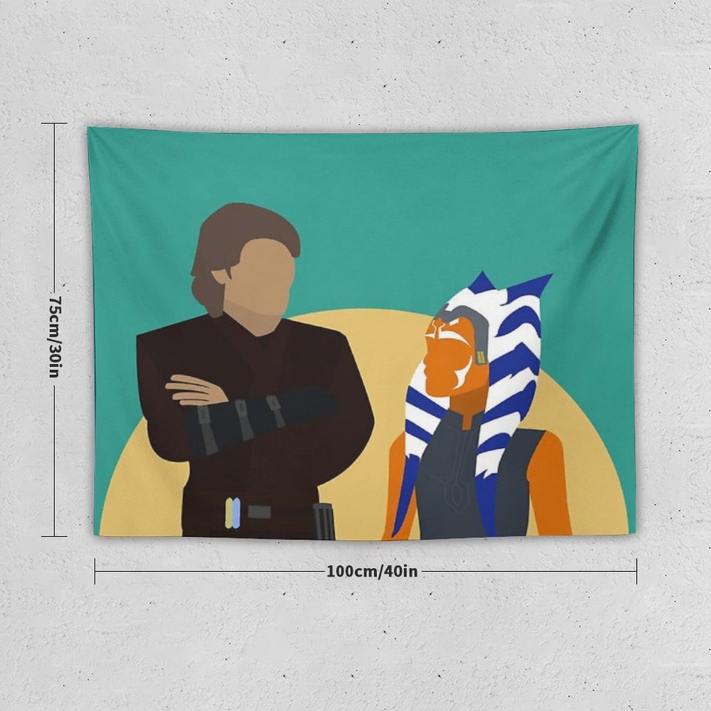 Ahsoka Anakin Tapestry