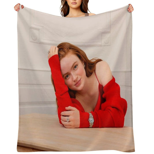 Sadie Sink Throw Blanket