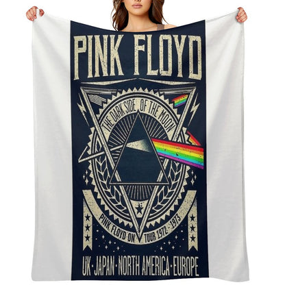 Tour Musical - The Drack Side Of The Moon Poster Throw Blanket