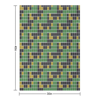 Wordle Grid Throw Blanket