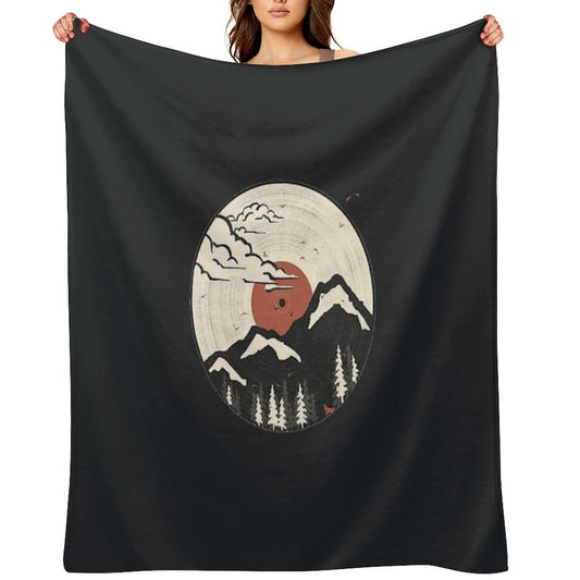 MTN LP... Throw Blanket
