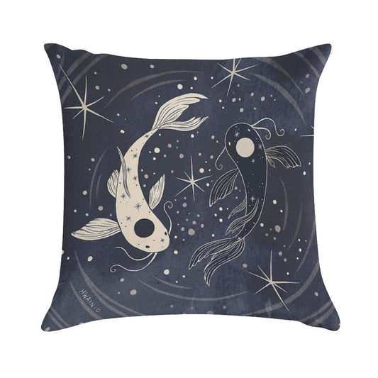 Tui And La Soft Skin-Friendly Throw Pillow