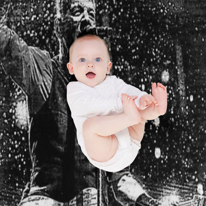 Fanart Tribute. Bruce Digital Fanart Walls Of Fame Throw Blanket