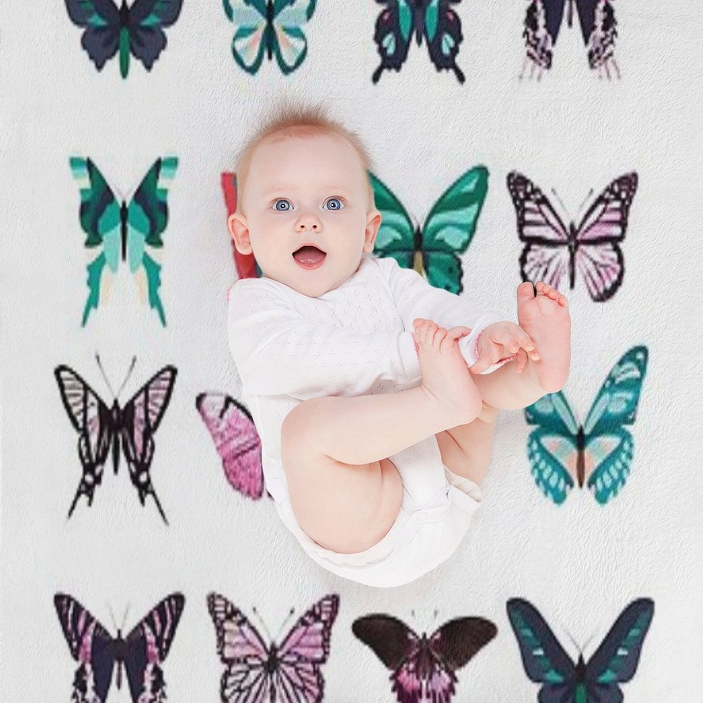 Butterfly Pattren Throw Blanket