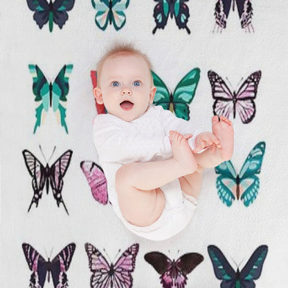 Butterfly Pattren Throw Blanket