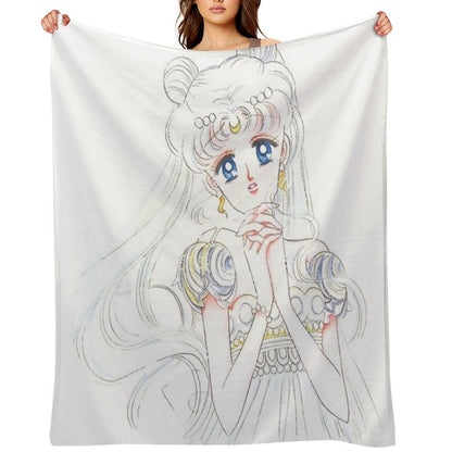 Princess Serenity Throw Blanket