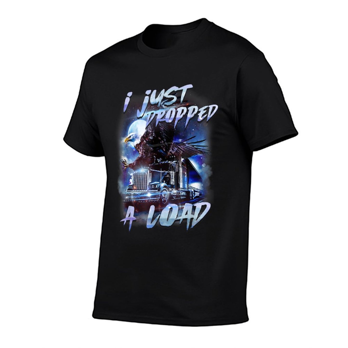 Funny Trucker Gifts Men Husband Semi Trailer Truck Driver T-Shirt