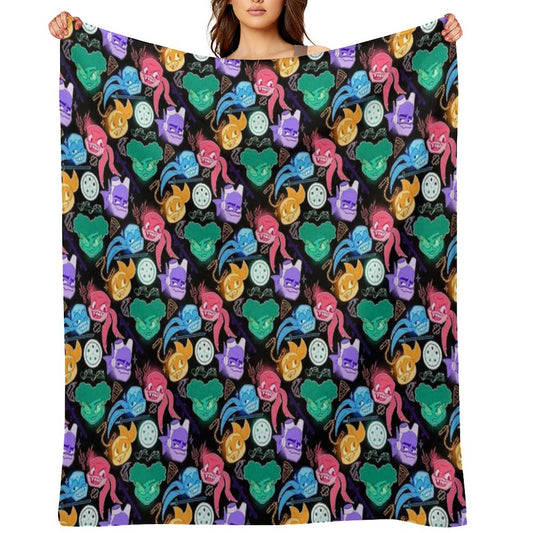 Turtle Power! Throw Blanket