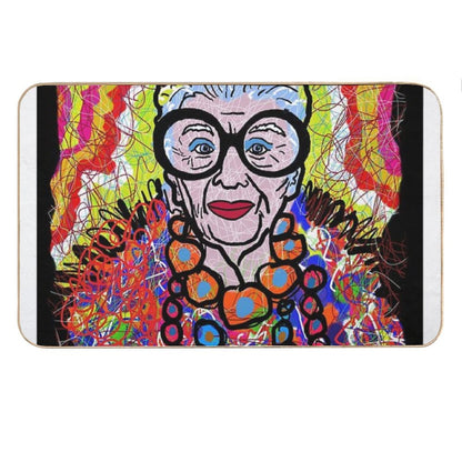 Iris Apfel Bath Mat