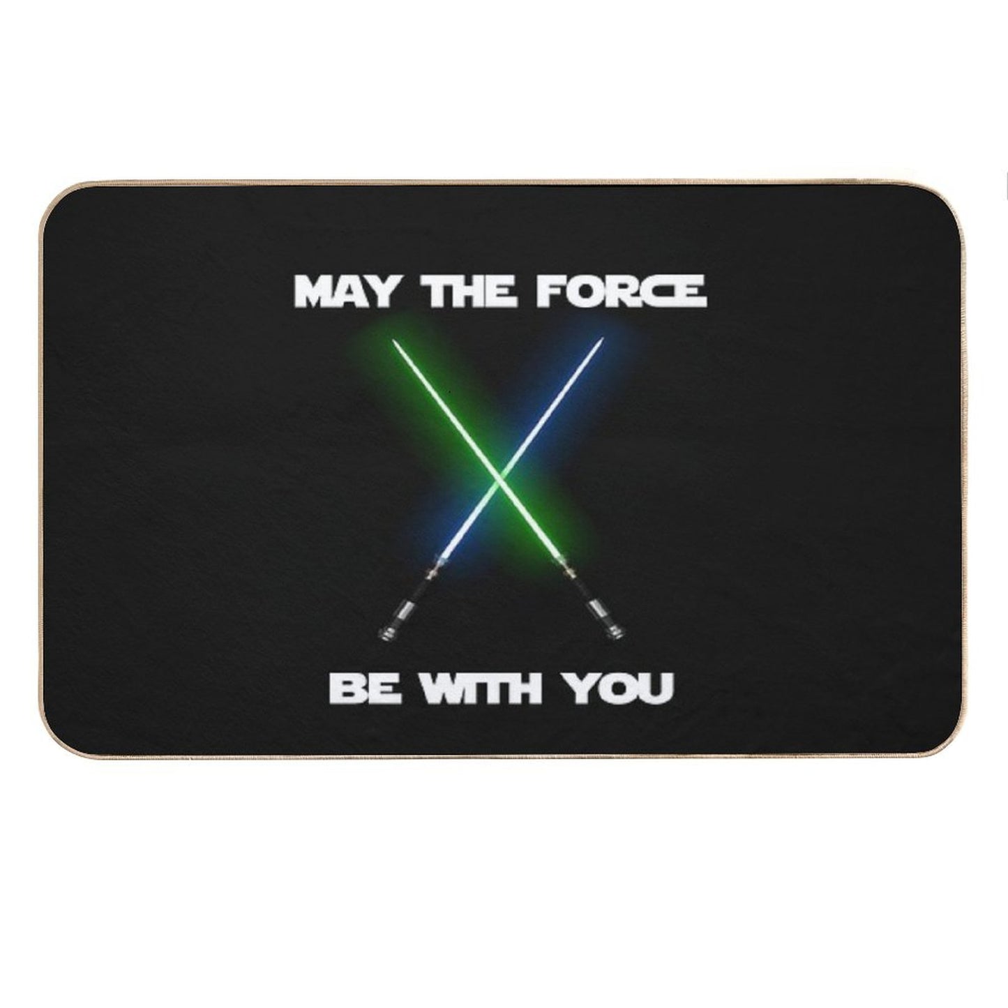 May The Force Be with You Bath Mat