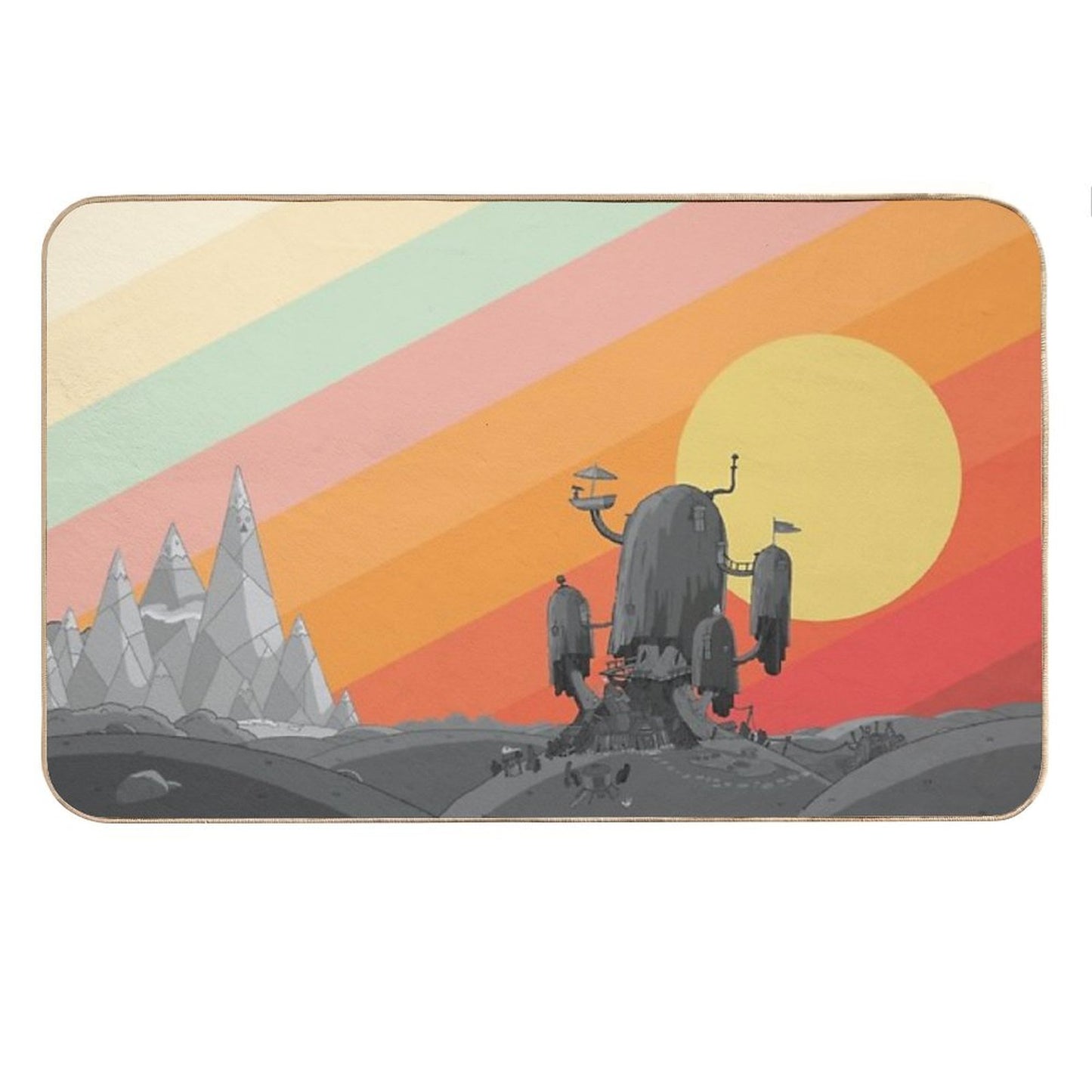 Land Of Ooo (Adventure Time) Bath Mat