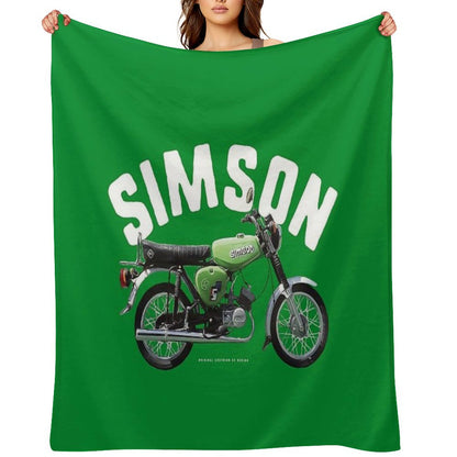 Simson S51 Elektronik Throw Blanket