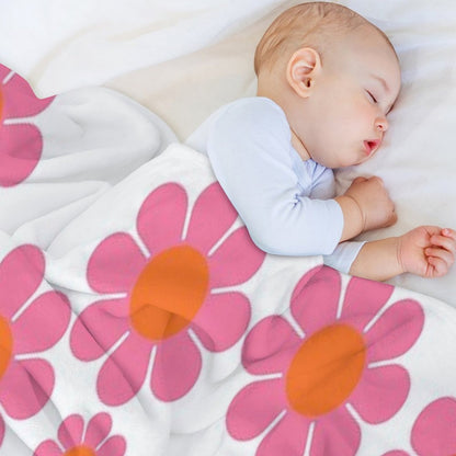 Koryn's Custom Flower Pattern 1 Throw Blanket