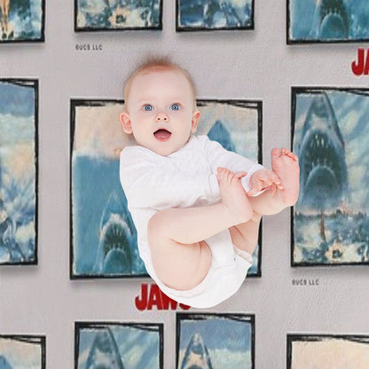The Jaws Moments Throw Blanket