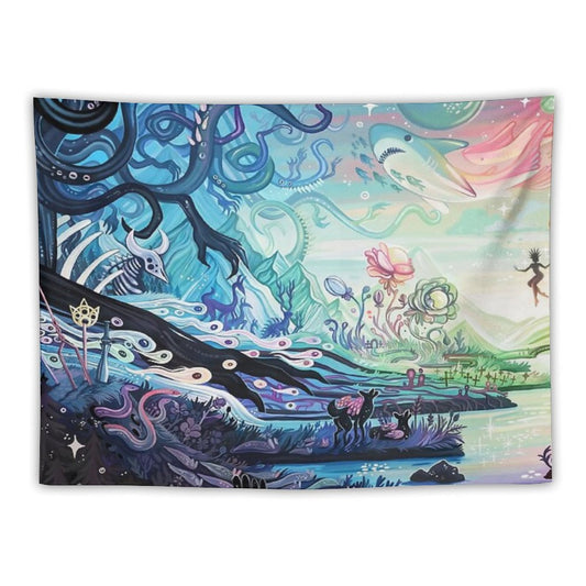 Vivid Dreaming (Left Version) Tapestry