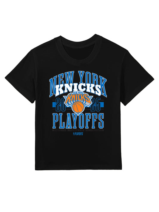 NBA Official New York Knicks 2025 Playoffs Showtime Kids T-Shirt